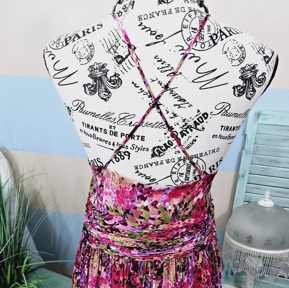 Nine & CO Multicolor Midi Dress - Picture 6 of 9